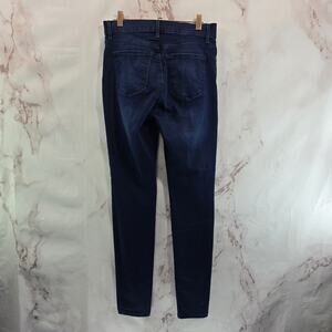 Mott & Bow Jeans Womens 29 X 30 Dark Indigo Wash Denim High Rise Skinny Stretch